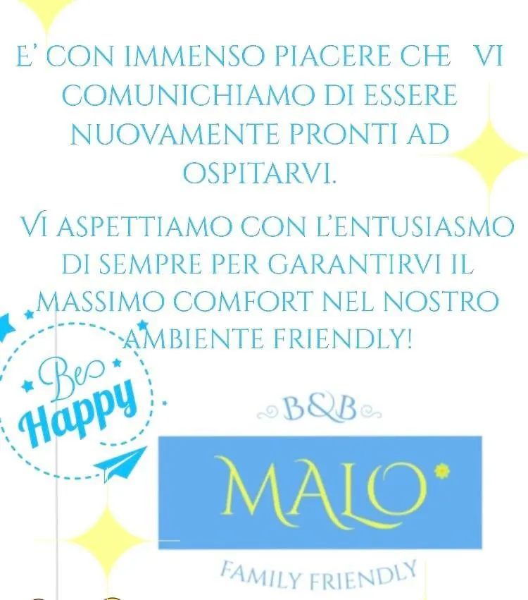 Bed & Breakfast B&B Malo Family Friendly Syracuse